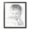 ArtToFrames 24x28" Matted Picture Frame with 20x24" Single Mat Photo Opening Framed in 1.25" Black and 2" Mat (FWM-4083-24x28)